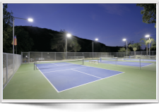 LED Pickle Ball Lighting at GE Club