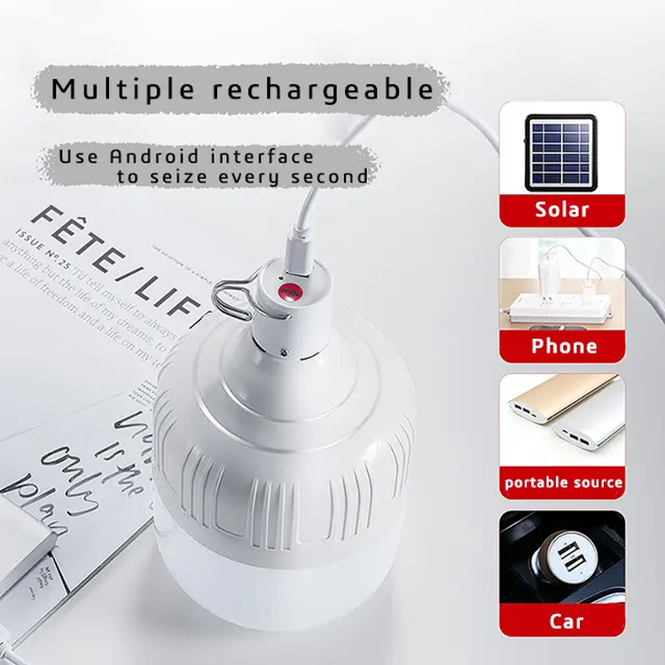 solar rechargeable light bulb detail solar rechargeable light bulb detail