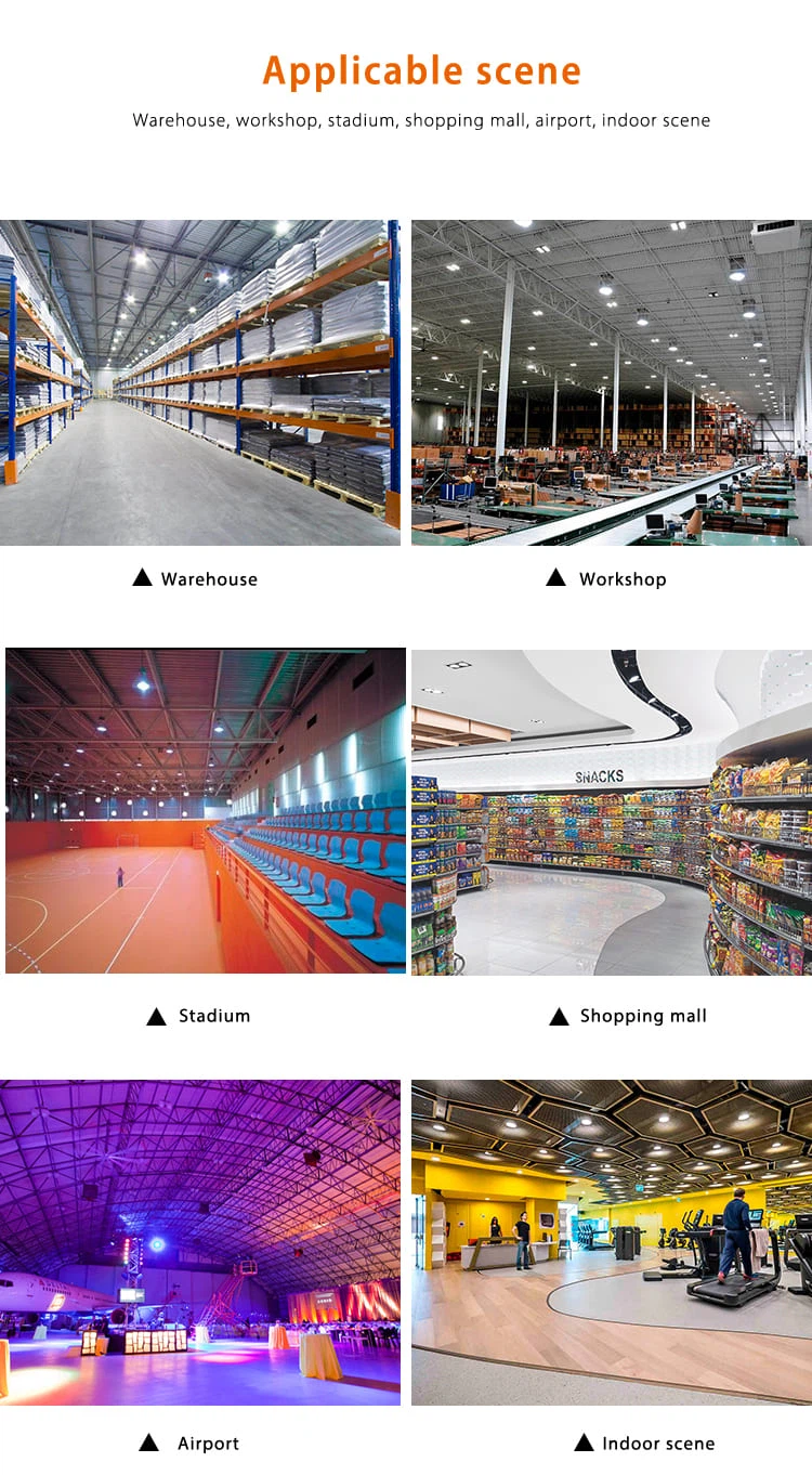 HighBay square UFO light application HighBay square UFO light application