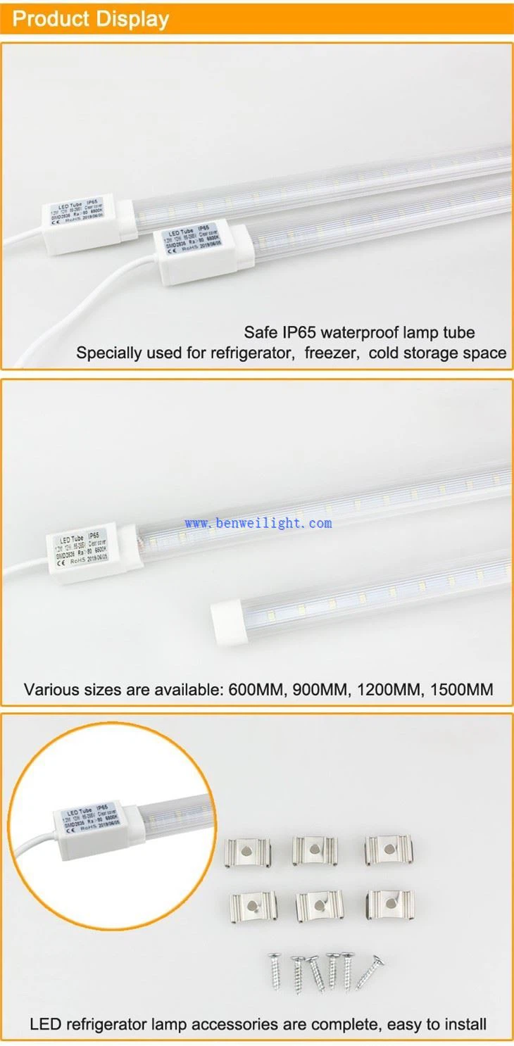 led lights for cooler doors