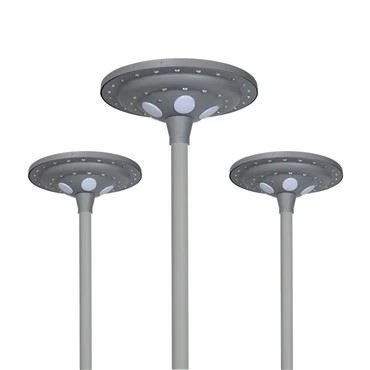 ไฟถนนนํากันน้ําโคมไฟสวนพลังงานแสงอาทิตย์ Led