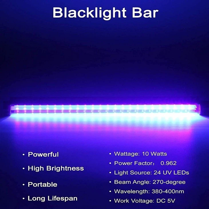 1ft USB UV Blacklight Tube1