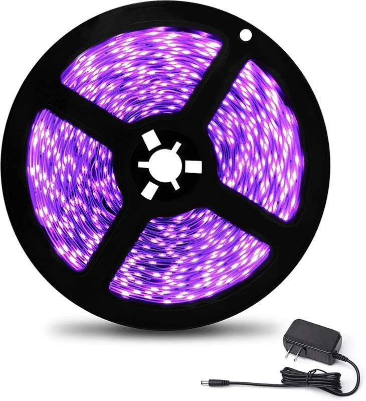 แถบไฟ LED UV ยืดหยุ่น 400nm