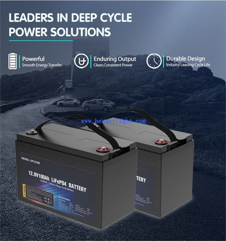 lithium battery 12v 100ah