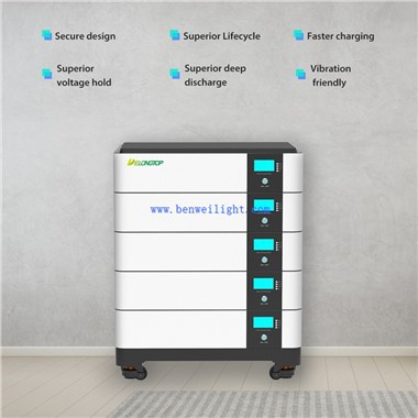 ลิเธียมพาวเวอร์วอลล์ 5Kwh 10Kwh 48v แบตเตอรี่ลิเธียมเหล็กฟอสเฟต