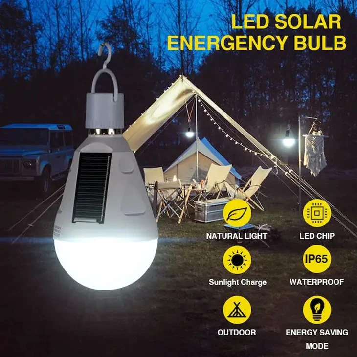 Solar Powered Emergency Lamp