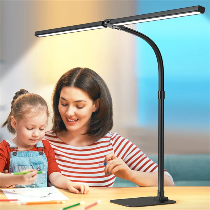 โคมไฟตั้งโต๊ะ 31.5" Wide Dual-Head RG0 Architect - ปราศจากแสงสีน้ำเงิน