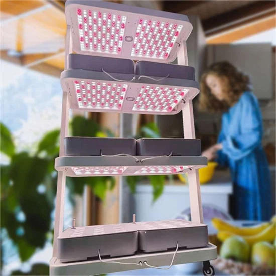 72-Pod Smart Hydroponic System - 3-ไฟ LED เติบโต 120W ระดับ 120W พร้อมตัวจับเวลาอัตโนมัติ