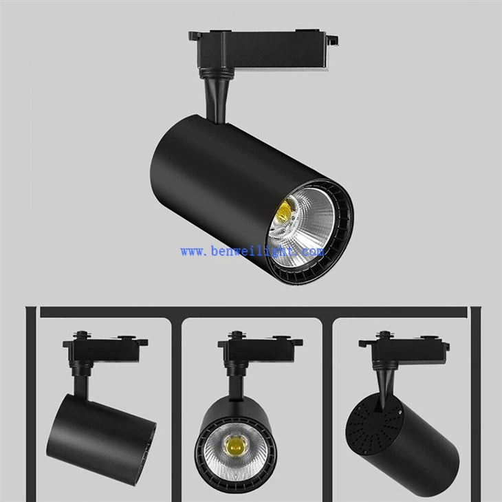 Adjustable Angle 10/15/25/35W Surface Mounted LED Track Light