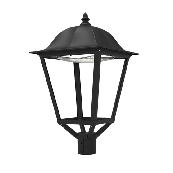 Commercial-Grade LED Post Top Lights – 30W/50W/100W For Gardens & Pathways