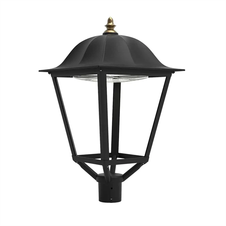 ไฟ LED เชิงพาณิชย์-เกรดโพสต์ – 30W/50W/100W สำหรับสวนและทางเดิน