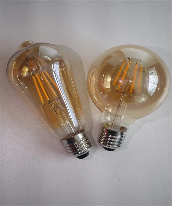 G45 E14 หลอดไฟ LED แบบใส - 6 วัตต์ ไฟตกแต่ง แสงสีขาวนวล