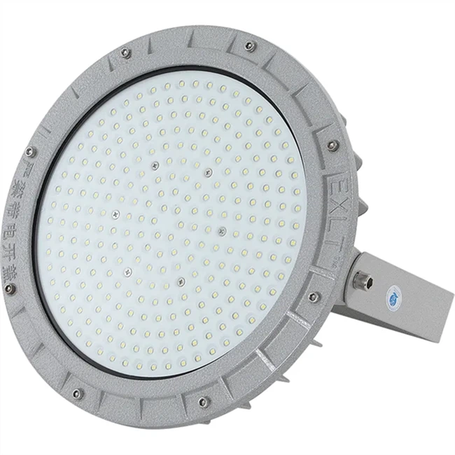 ไฟไฮเบย์ LED เกรดอุตสาหกรรม - 100-200 ป้องกันการระเบิด (การออกแบบยูเอฟโอ)