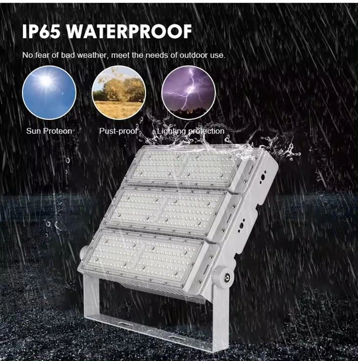 Ip65 วงเล็บปรับน้ำท่วมไฟ LED อุโมงค์