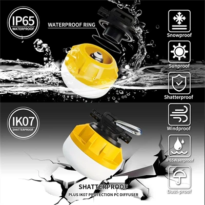 IP65 Waterproof Linkable LED Industrial Temporary Lighting For Construction high quality