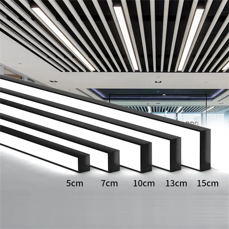 โคมไฟแขวนเพดาน LED เชิงเส้น