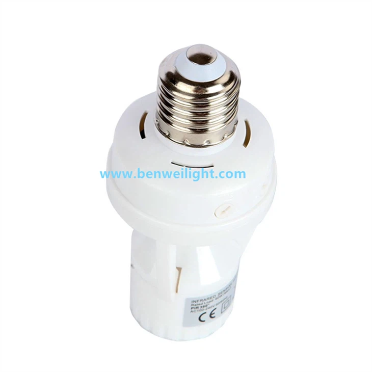 ช่องเสียบ Motion Sensor E27 อัตโนมัติ-ไฟเปิด