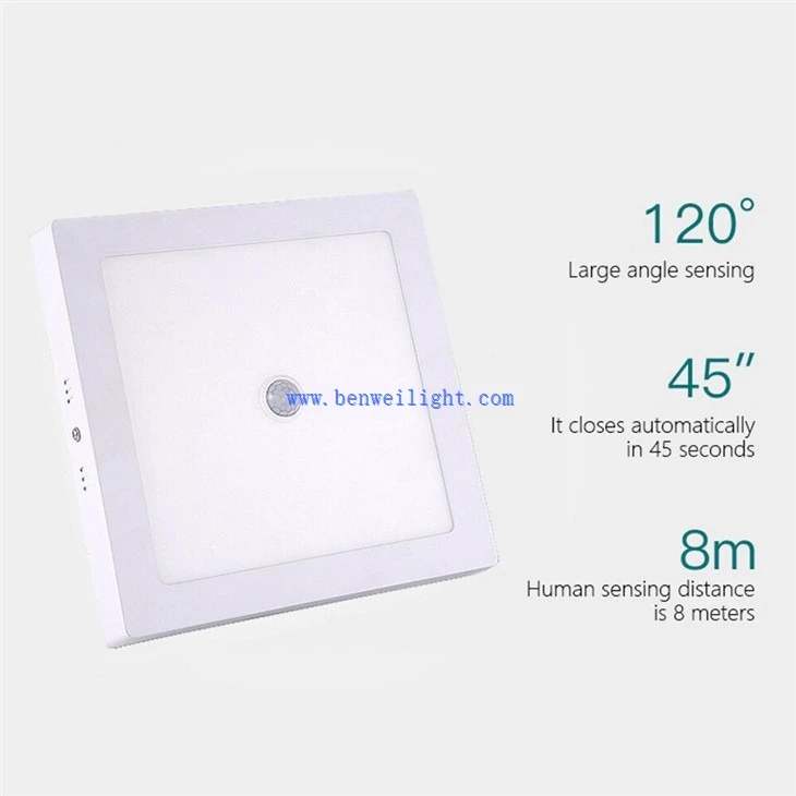 PIR Motion Sensor Led Panel Light 2