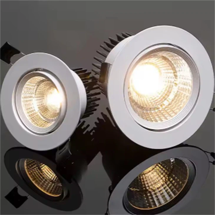 ไฟ LED ดาวน์ไลท์แบบฝังสามารถหรี่แสงได้