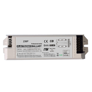 2x36W T8 Electronic Ballast: PF>0.98 คุณภาพระดับพรีเมียม