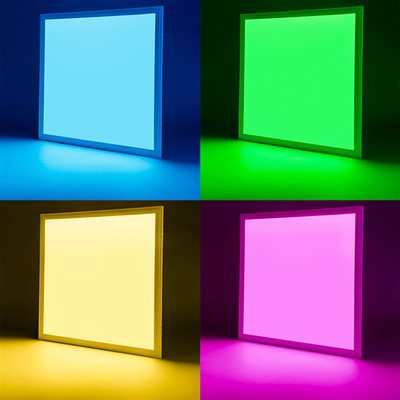300 * 300 RGB + CCT เปลี่ยนสีแผงไฟ LED