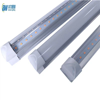 หลอดไฟ LED กันน้ำ T8 5-25W (IP65) – ฝาครอบสีใส/สีน้ำนม/ฝ้า เข้ากันได้กับ T5/T6