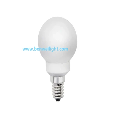 หลอดไฟ LED E14, ไฟกลม G45 3W, หรี่แสงได้, เทียบเท่า 40W, วอร์ม/ไวท์