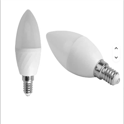 หลอดเทียน LED 3W-9W สำหรับแสงสว่างภายในอาคาร