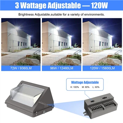 ไฟ LED ติดผนัง: ไฟ LED ติดผนังกลางแจ้ง 50W 5000K