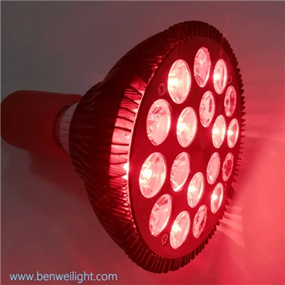 หลอดไฟบำบัดด้วยแสงสีแดงทางการแพทย์: 810-850 นาโนเมตร