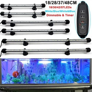 Submersible LED Aquarium Light ไฟ LED Light Bar Stick 3 โหมด UK Plug