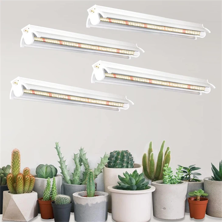 T5 ไฟ LED เติบโต, หลอดไฟ 204 ชิ้น 5000K แสงพืชเต็มสเปกตรัมสีขาว