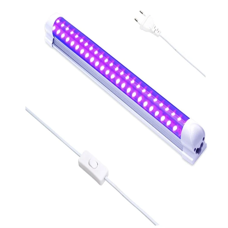 หลอด UV Blacklight T8 - ไฟ LED เรืองแสงสำหรับ KTV ห้องนอน งานปาร์ตี้ และของตกแต่ง