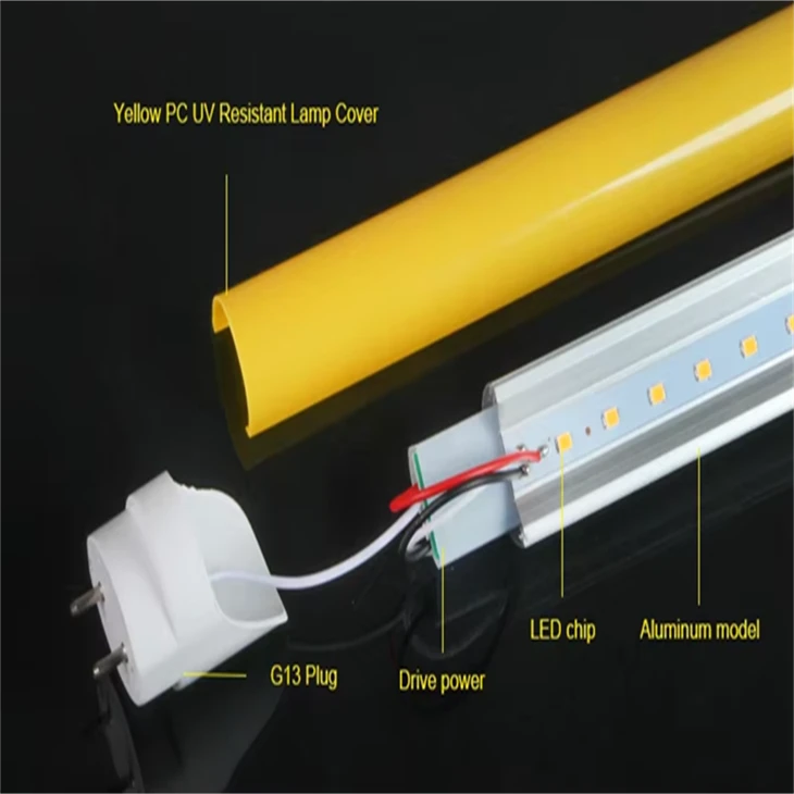 ใช้บัลลาสต์อิเล็กทรอนิกส์แบบหลอด LED สีเหลือง UV T8 3 ได้