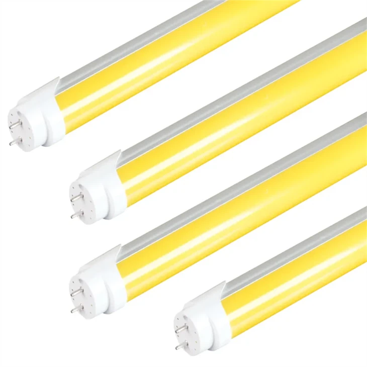 หลอด LED T5 T8 ปลอดรังสี UV ปกเหลือง